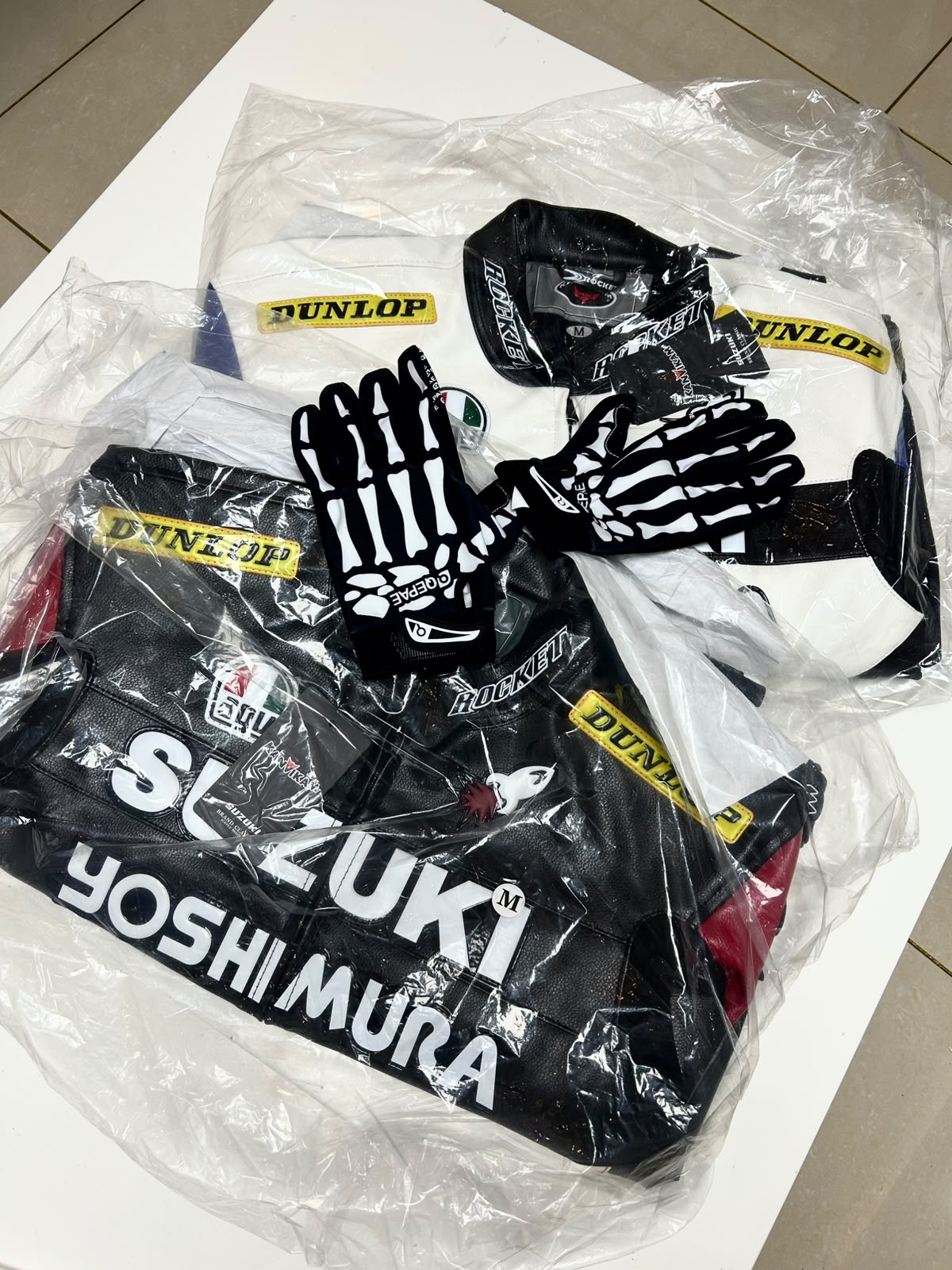 Motorcycle Skeleton gloves